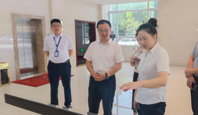 引領科技風尚    共創輝煌未來——六安市科技局領導來我司參觀指導！