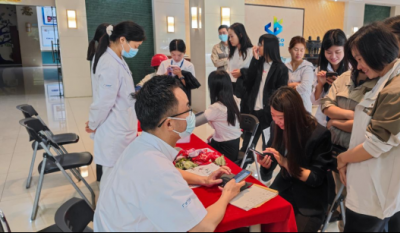 把脈問診送健康，暖心服務進企業——合肥高科攜手廣瑞醫療開展“健康進企業”義診活動
